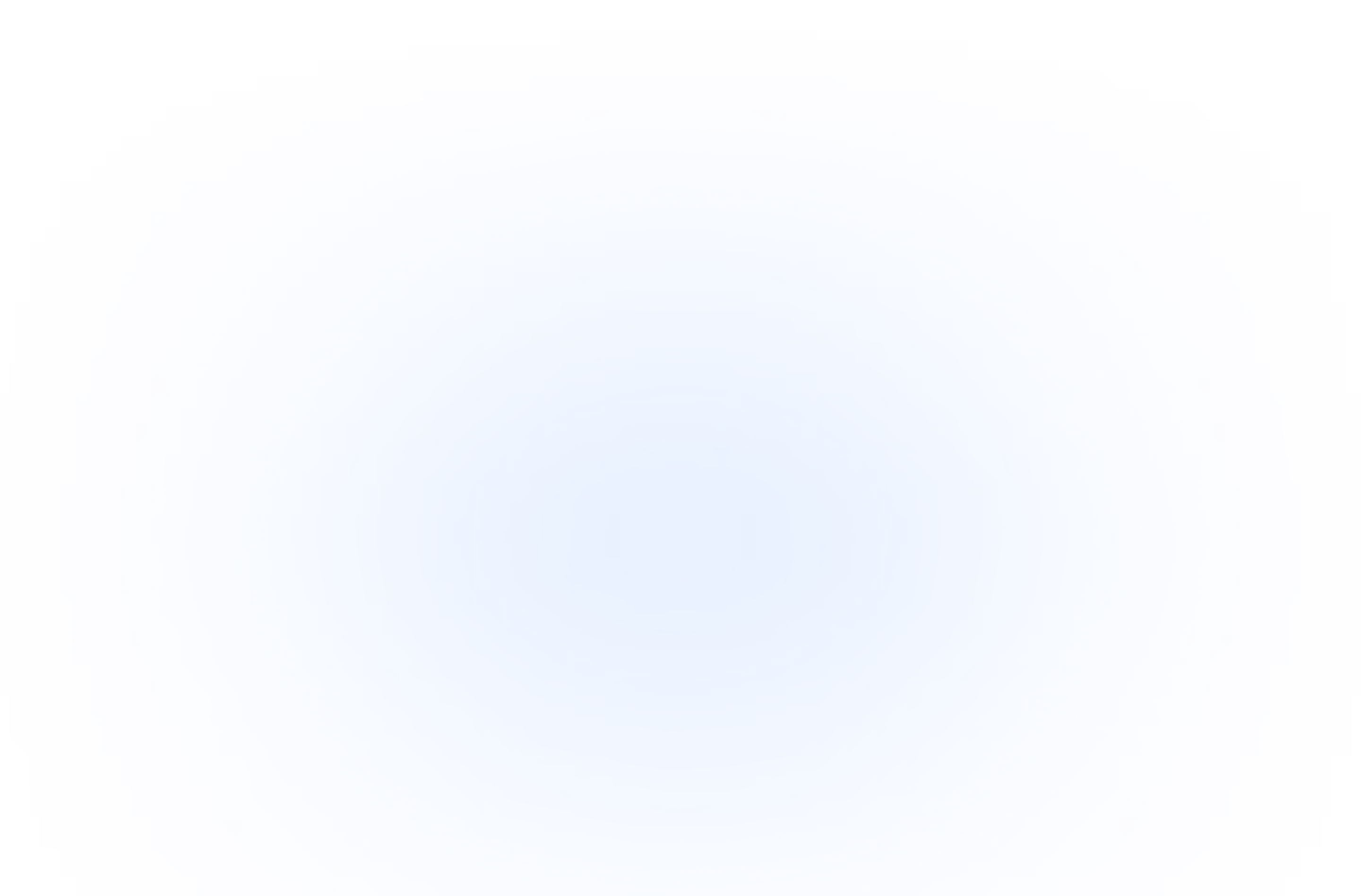 Blue circular gradient with concentric rings on a black background.